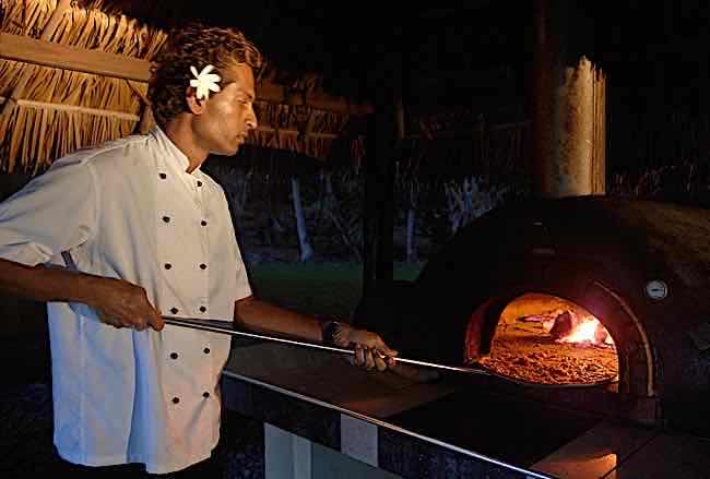Pizza oven at La Dolce Vita Holiday Villas Savusavu Fiji